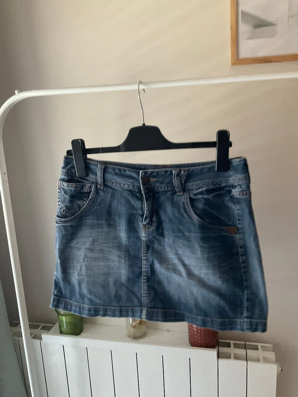 Promod short denim skirt – Size 38/40 – photo 3